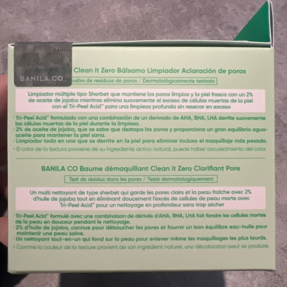 BANILA CO. Clean It Zero - Deep Cleansing 100ml (NIB) - Picture 3 of 4